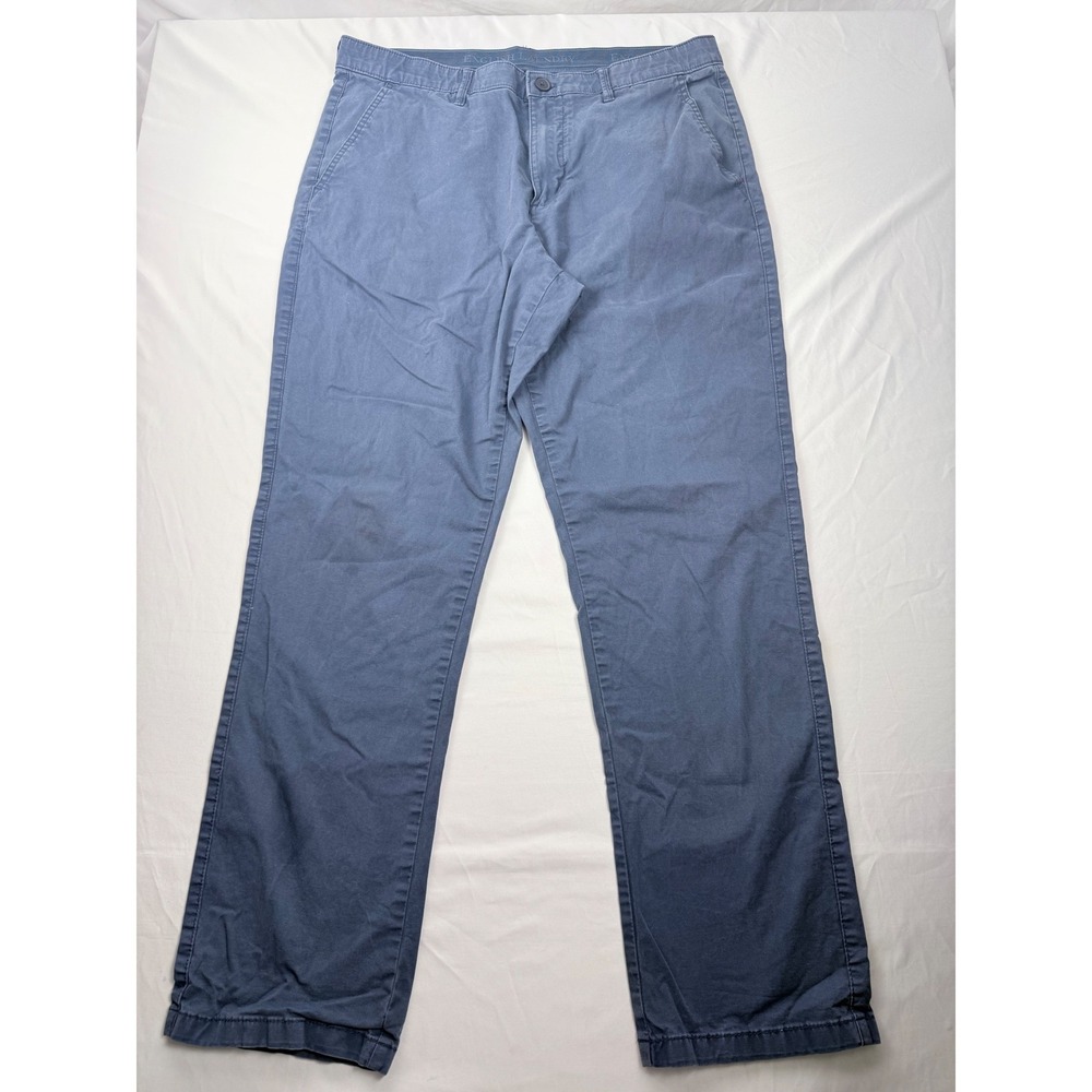 English Laundry 34x29 Blue Stretch Chino Pants Straight Leg Men's